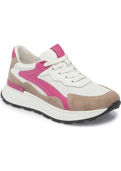 Lila Deri Tekstil Kadın Sneaker - K24I1AY67111-U1W