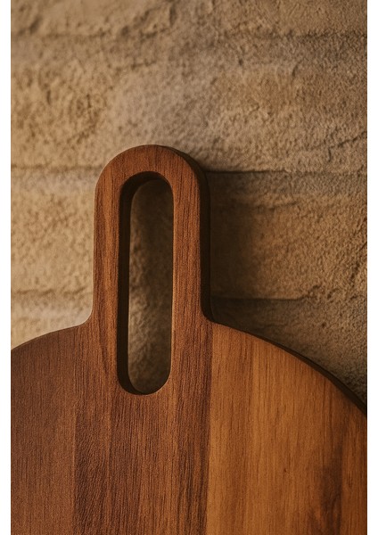 Doğal Akasya Kesim Panosu – 33 cm Yuvarlak fiyatları