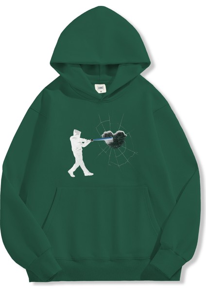 Unisex Sweatshirt Oversize Hoodie Break The Wall fırsatları
