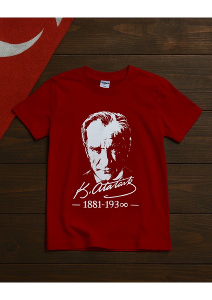 Atatürk Baskılı Çocuk Tshirt fiyatları