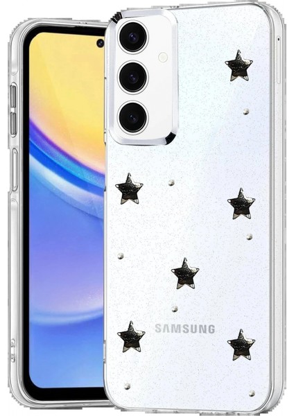 Samsung Galaxy A15 4g Fiyonk Desenli Kapak - Desen 8