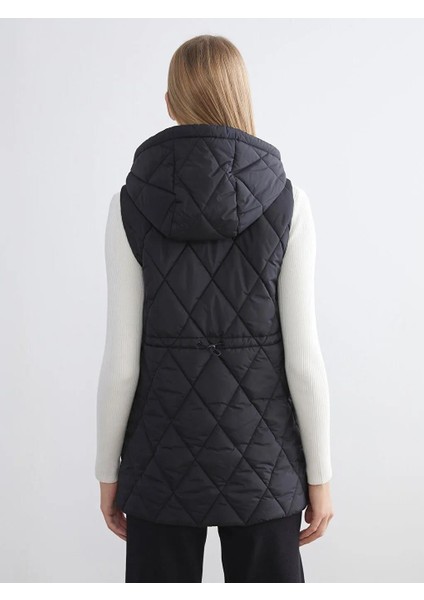 Kapüşonlu Kapitone Kadın Şişme Yelek (W5) indirimleri