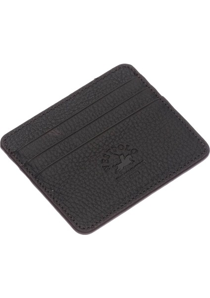 Unisex Süper Slim Para Bölmeli Hakiki Deri Ince Kartlık Cüzdan 6 Bölmeli - Kahverengi fiyatları