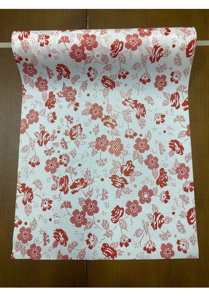 10 Metre x 45 cm Buz Dolabı Desenli Şeffaf Dolap Içi, Çekmece Raf Örtüsü Kaydırmaz modelleri