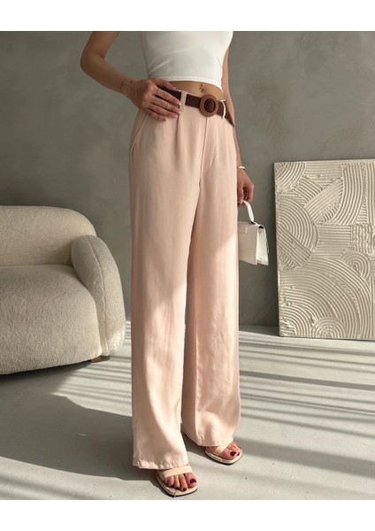 Beli Kemerli Keten Pantolon fiyatları