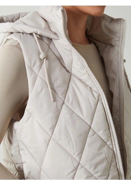 Kapüşonlu Kapitone Kadın Şişme Yelek (W5) modelleri