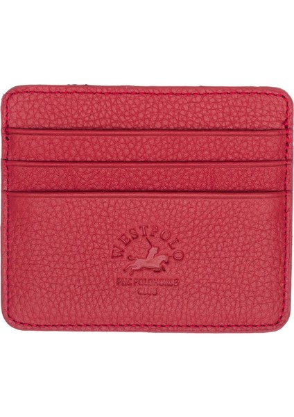 Unisex Süper Slim Para Bölmeli Hakiki Deri Ince Kartlık Cüzdan 6 Bölmeli - Gül Kurusu modelleri