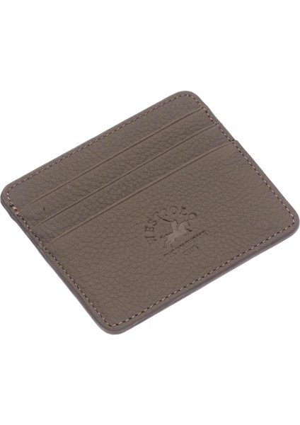 Unisex Süper Slim Para Bölmeli Hakiki Deri Ince Kartlık Cüzdan 6 Bölmeli - Kum fiyatları