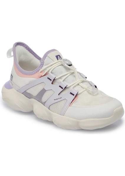 Beyaz Tekstil Kadın Sneaker - K24I1AY67124-I45