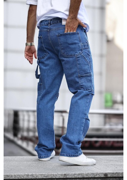 Erkek Kargo Cep Baggy Pantolon fırsatları