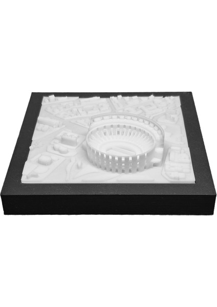 Italya Roma Colosseum Kolezyum Minyatür Duvar ve Masa Dekorasyonu Üç Boyutlu Mini Tablo modelleri