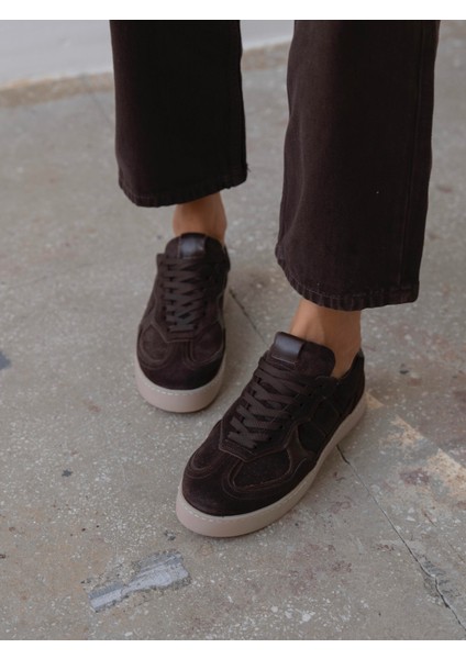 Almir Kahve Süet Hakiki Süet Kadın Spor Ayakkabi fiyatları