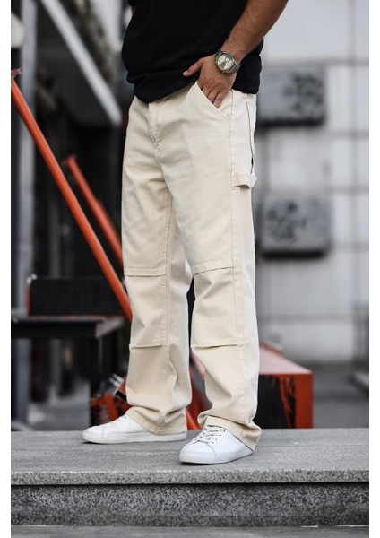 Erkek Kargo Cep Baggy Pantolon modelleri