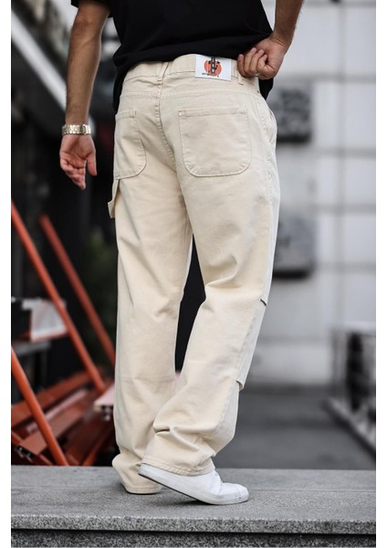 Erkek Kargo Cep Baggy Pantolon fırsatları
