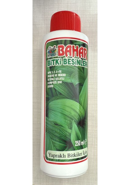 Bitki Besinleri Yapraklı Bitkiler Için