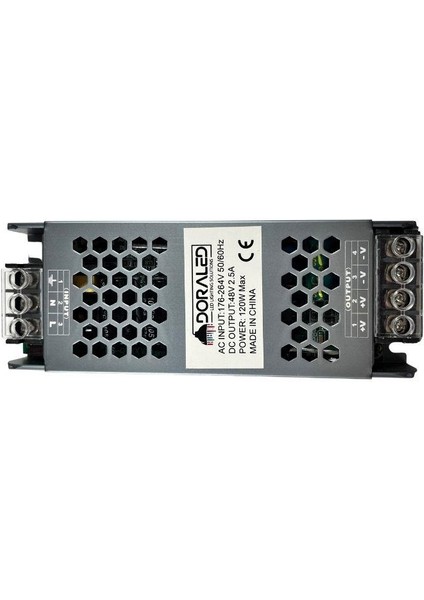 48V 2.5A 120W Slim Adaptör 48 Volt 2.5 Amper Adaptör modelleri