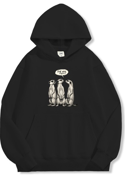 Unisex Sweatshirt Oversize Hoodie Did You Fart fırsatları