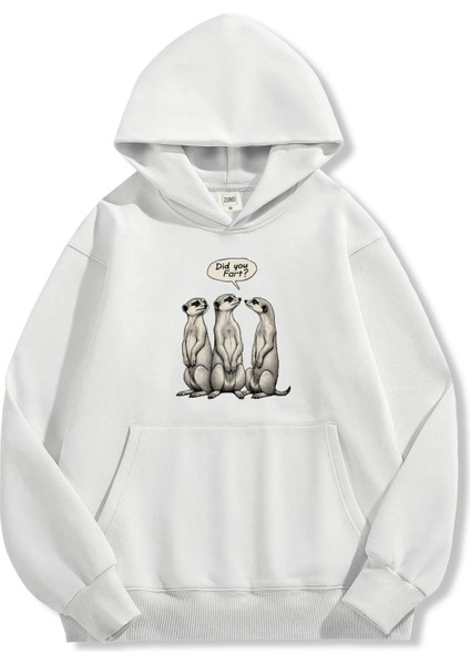 Unisex Sweatshirt Oversize Hoodie Did You Fart fırsatları