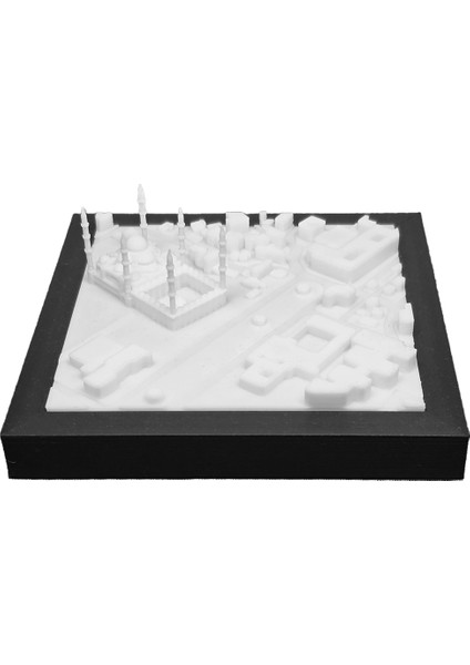 Türkiye Istanbul Sultanahmet Camii Minyatür Duvar ve Masa Dekorasyonu Üç Boyutlu Mini Tablo modelleri