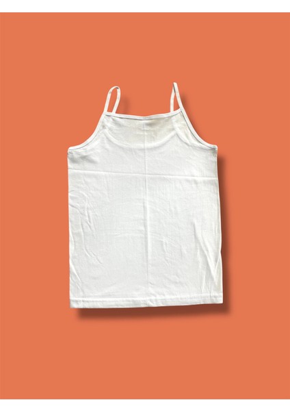 Ekonomik Ince Askılı Kız Çocuk Pamuklu Atlet 6'lı Paket fırsatları