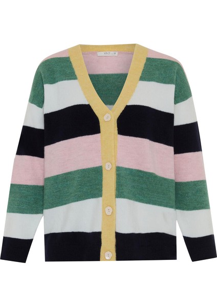 Kadın Sarı Yumuşak Dokulu Regular Fit Hırka indirimleri