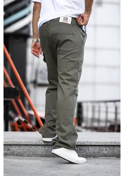 Erkek Kargo Cep Baggy Pantolon fırsatları