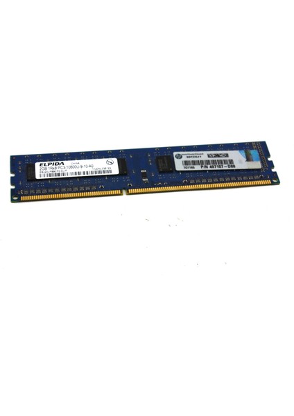 EBJ20UF8BCF0-DJ-F 2gb PC3-10600 DDR3-1333MHZ Cl9 240-PIN Masaüstü Ram Bellek