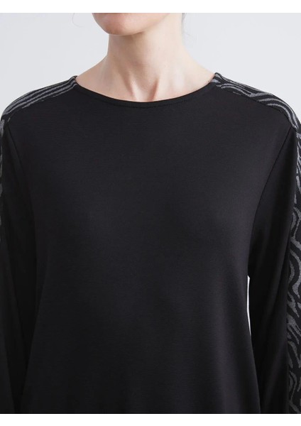 Büyük Beden Bisiklet Yaka Desenli Elbise (W5) fırsatları