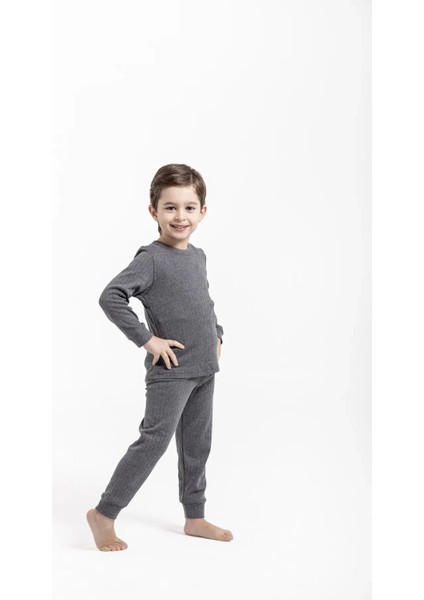 Oıl Company Buğz Unisex Antrasit Termal Çocuk Içlik Takım fiyatları
