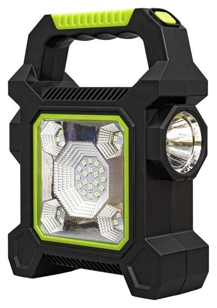 Powermaster JY-258C 3 Kademeli̇ Şarjlı Çok Fonksiyonlu Solar Işıldak