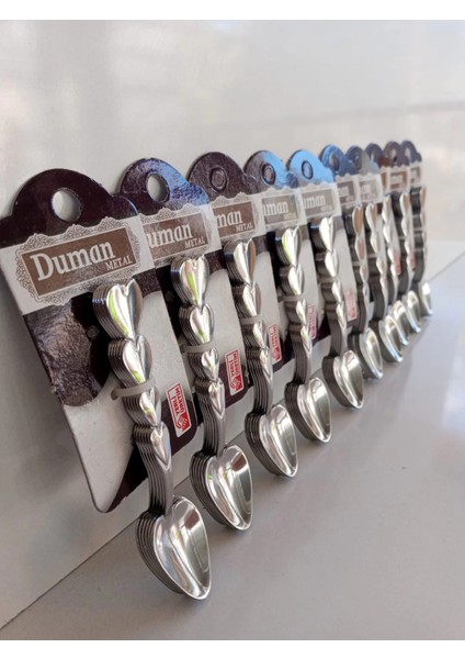 6 Lı Çay Kaşığı Desenli