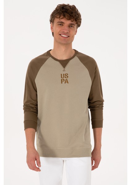 Erkek Haki Sweatshirt 50315420-VR027