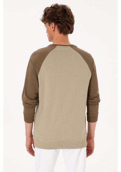 Erkek Haki Sweatshirt 50315420-VR027 indirimleri
