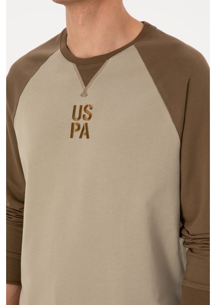 Erkek Haki Sweatshirt 50315420-VR027