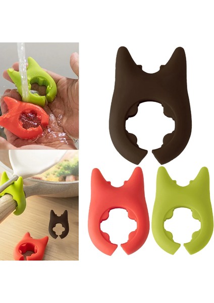 Silikon Tava Tencere Kaşık Tutucu fırsatları