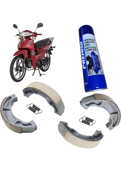 Mondial Sfc 50 100 Ön Arka Fren Balatası Balata Sprey Hediye