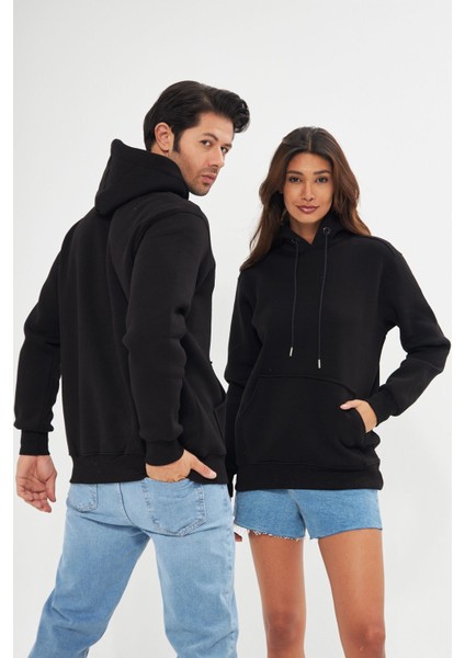 Unisex Oversize Kanguru Cepli Sweatshirt fırsatları
