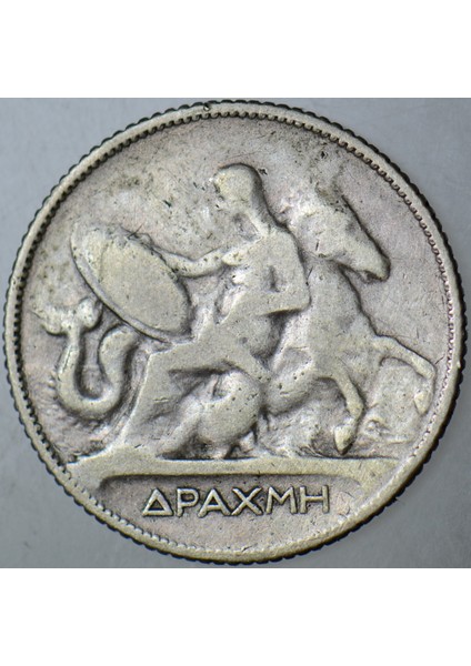 Yunanistan 1 Drahmi 1910 Gümüş. 4,85 Gr. modelleri