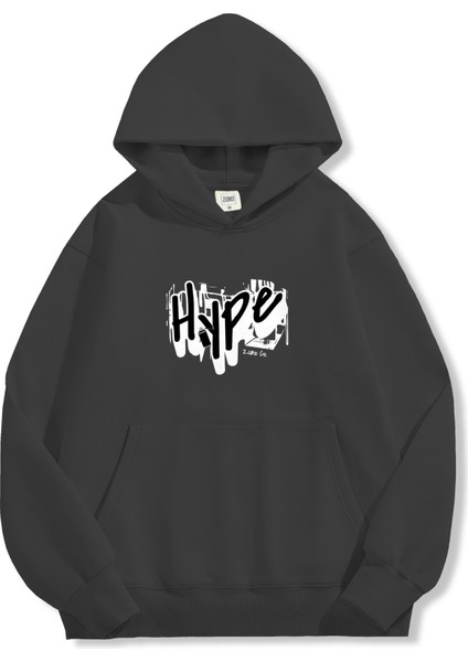 Unisex Sweatshirt Oversize Hoodie Hype fırsatları