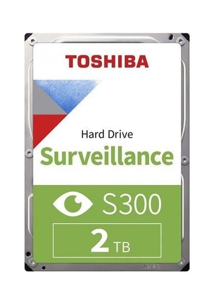 Toshıba S300 2tb 5400RPM 128MB Sata3 6gbit/sn HDWT720UZSVA Güvenlik HDD