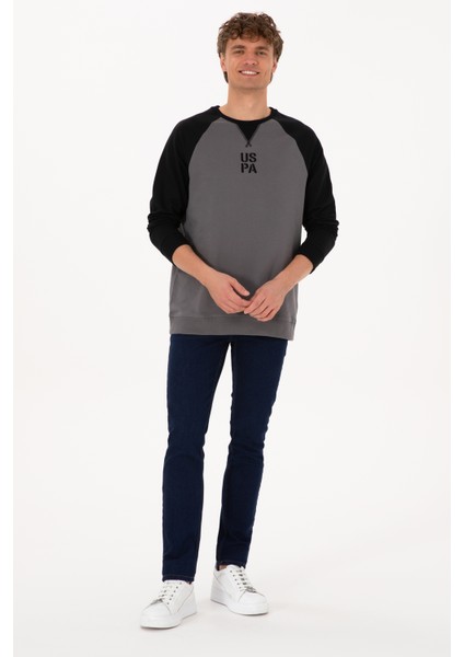 Erkek Siyah Sweatshirt 50315420-VR046 fırsatları