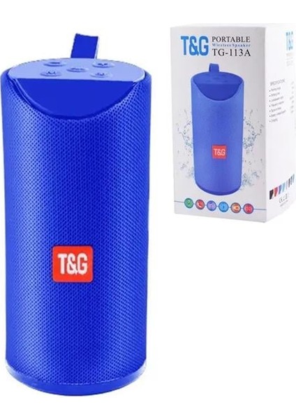 T&g TG113A Aux/usb/sd/fm/bluetooth Destekli Taşınabilir Wireless Hoparlör - Speaker