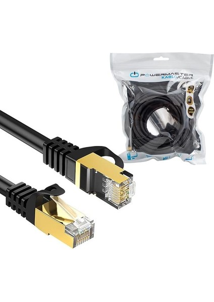 PMCAT710 Cat7 10 Metre 10GBPS 600MHZ Lan Ethernet Kablosu - RJ45 26AWG Bakır