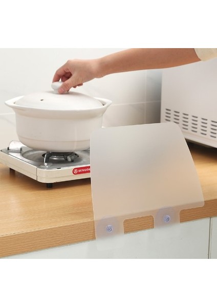 Lavabo ve Ocak Sıçrama Önleyici Vantuzlu Kalkan modelleri