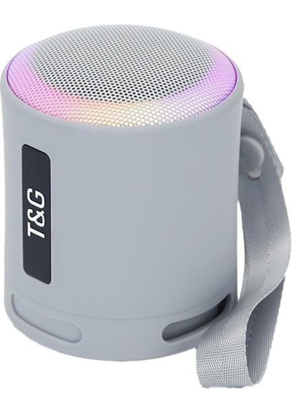T&g TG373 Taşınabilir Usb-Sd-Fm-Bluetooth Destekli Rgb Işıklı Wireless Ses Bombası Hoparlör