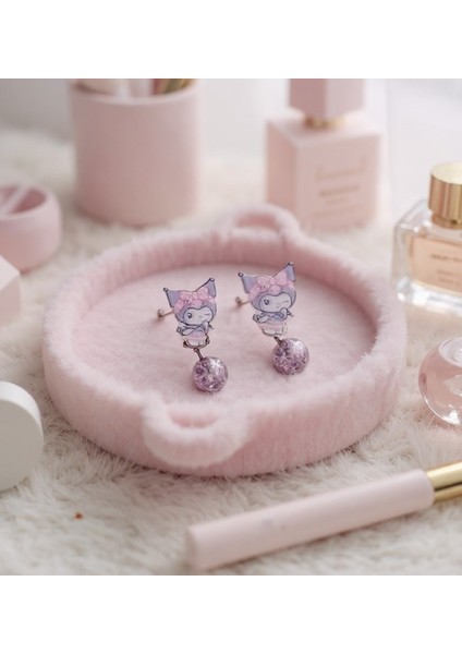 Kuromi Deliksiz Kıstırmalı Küpe fiyatları