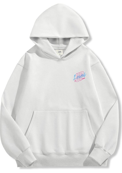 Unisex Sweatshirt Oversize Hoodie 1up Gaming fırsatları