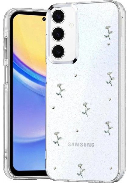 Samsung Galaxy A35 5g Fiyonk Desenli Kapak - Desen 7