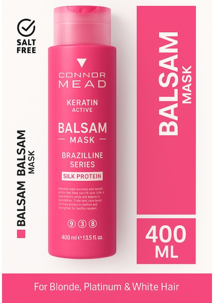 Keratin Active Balsam Mask Brazilline Hair Care