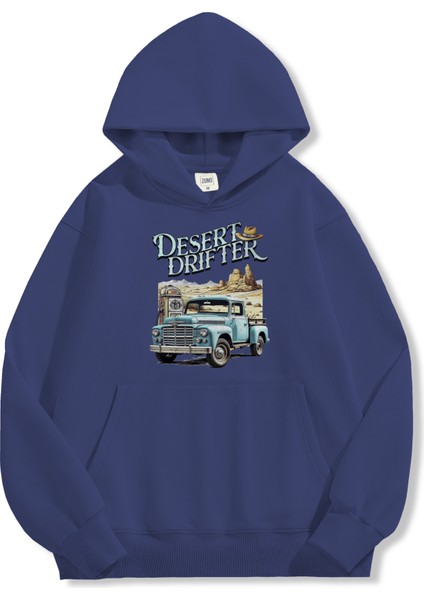 Unisex Sweatshirt Oversize Hoodie Desert Drifter fırsatları